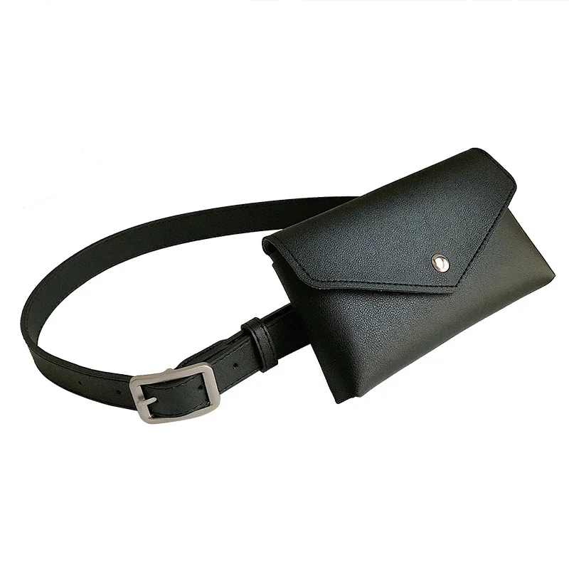 Универсальная Весенняя Модная стильная поясная сумка 2020 трендовая однотонная