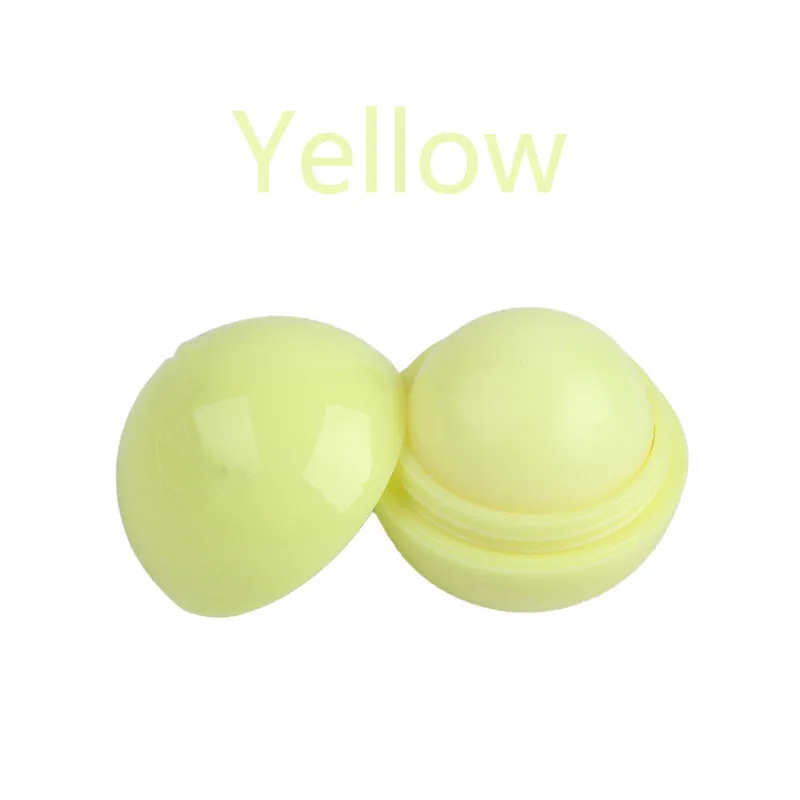 1PC Natural Plant Lip Balm Cute Makeup Women Long Lasting Nutritious Winter Protect Lips Cosmetics Ball Shaped |