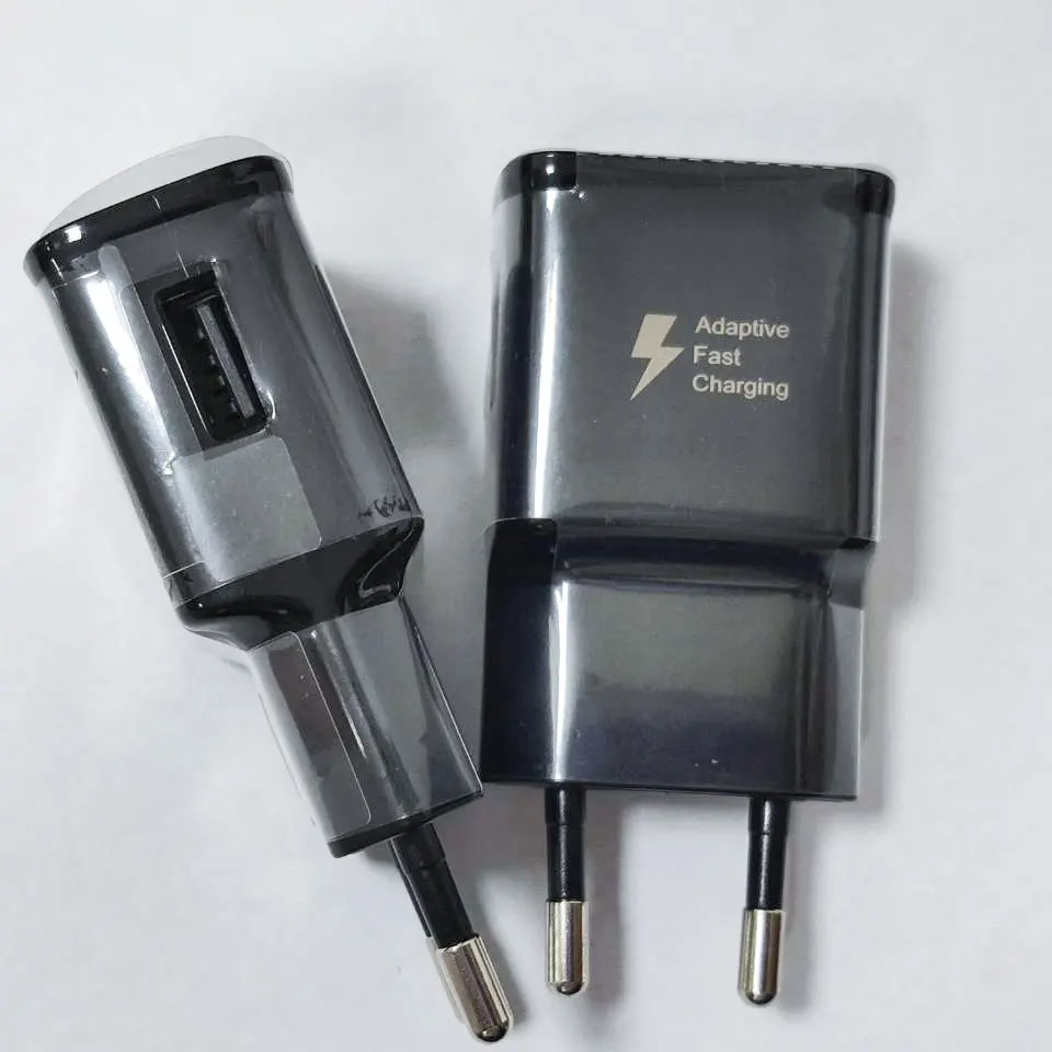Samsung Galaxy S8 S9 S10  Plus Adaptive Fast Charger EU 9V 1.67A USB Quick Adapter Type C Cable For Note 8 9 A8 2018 A60 A70 A80