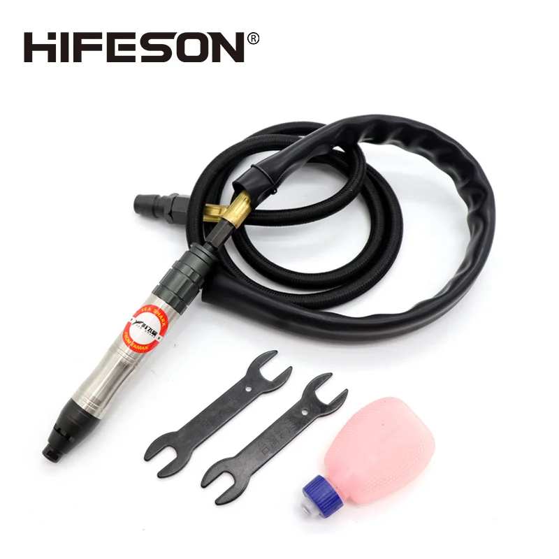 HIFESON Air micro Die Grinder Tool Kits Mini Pencil Polishing Engraving Professional Grinding Cutting Pneumatic Tools