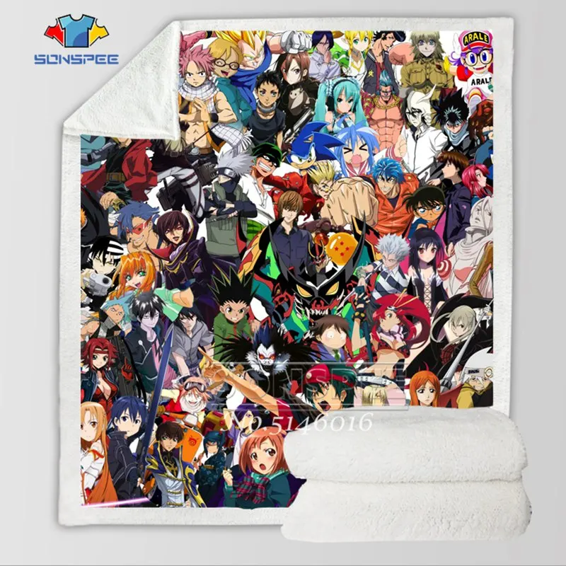 SONSPEE аниме драконий жемчуг Гоку 3D принт модное тонкое Стёганое одеяло покрывало