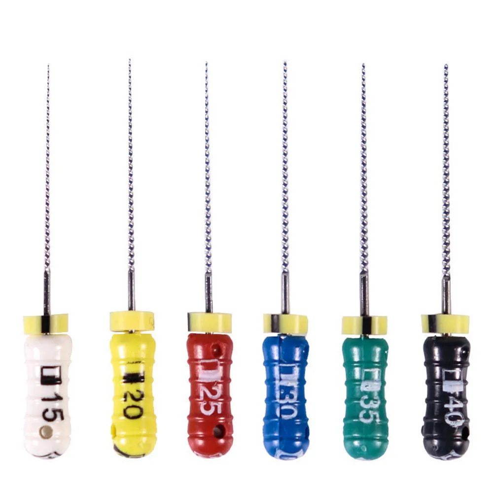 1 упаковка (6 шт.) эндододонтический корневой канал K файлы ручное использование