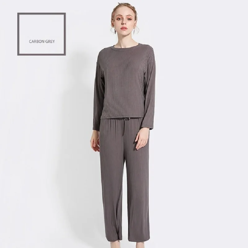 Теплая Пижама женская зимняя нижнее белье пижама теплый костюм подштанники