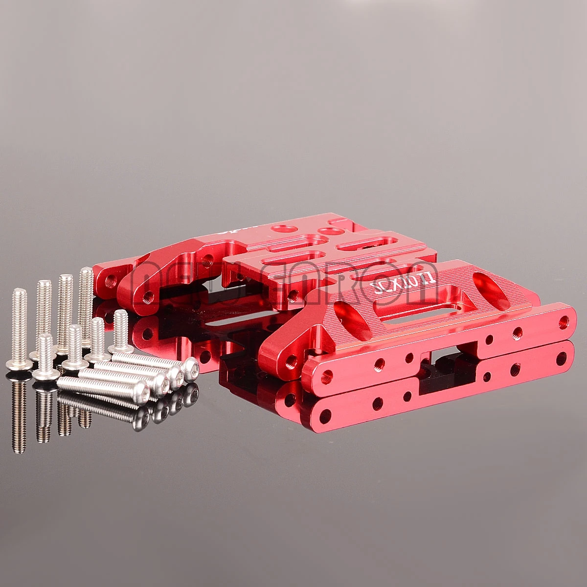 Новинка алюминиевая Центральная противоскользящая пластина ENRON коробка передач нижнее Крепление # AX31379 Metal