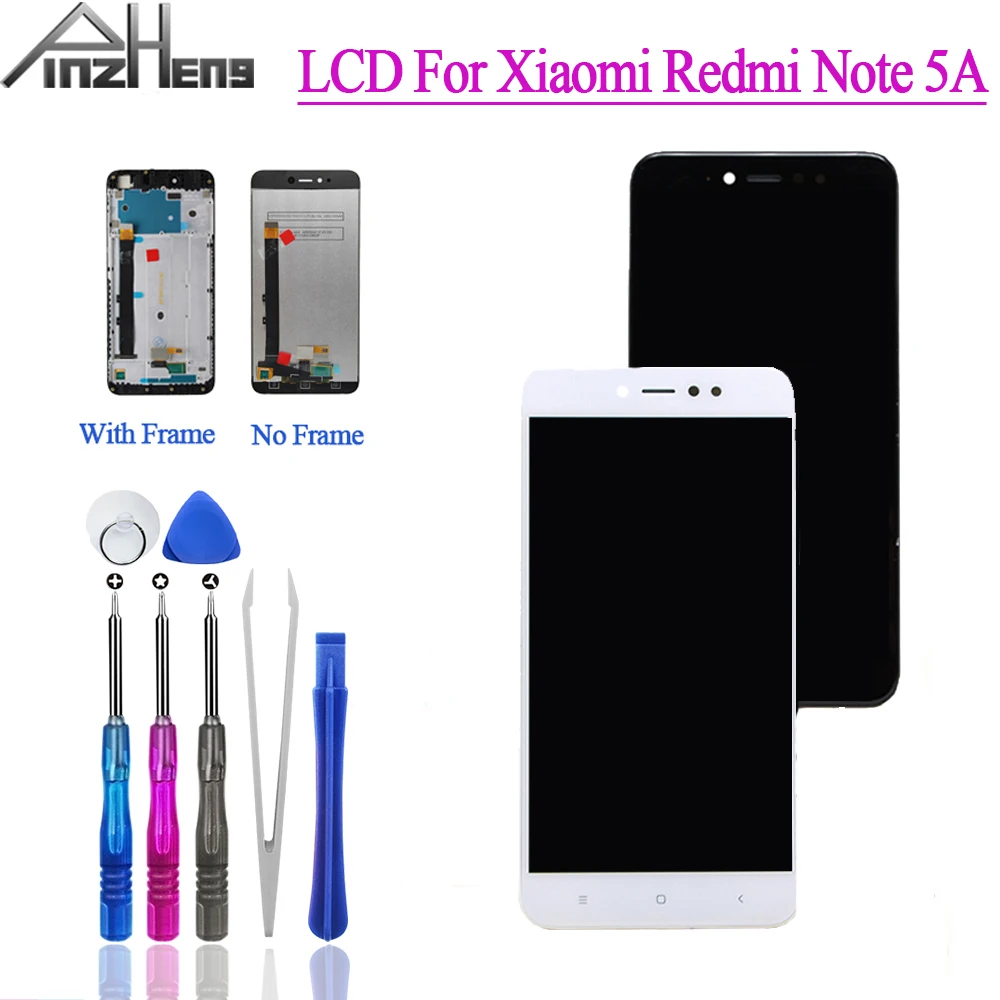 ЖК дисплей PINZHENG для Xiaomi Redmi Note 5A с дигитайзером в сборе дисплеи рамкой|Экраны