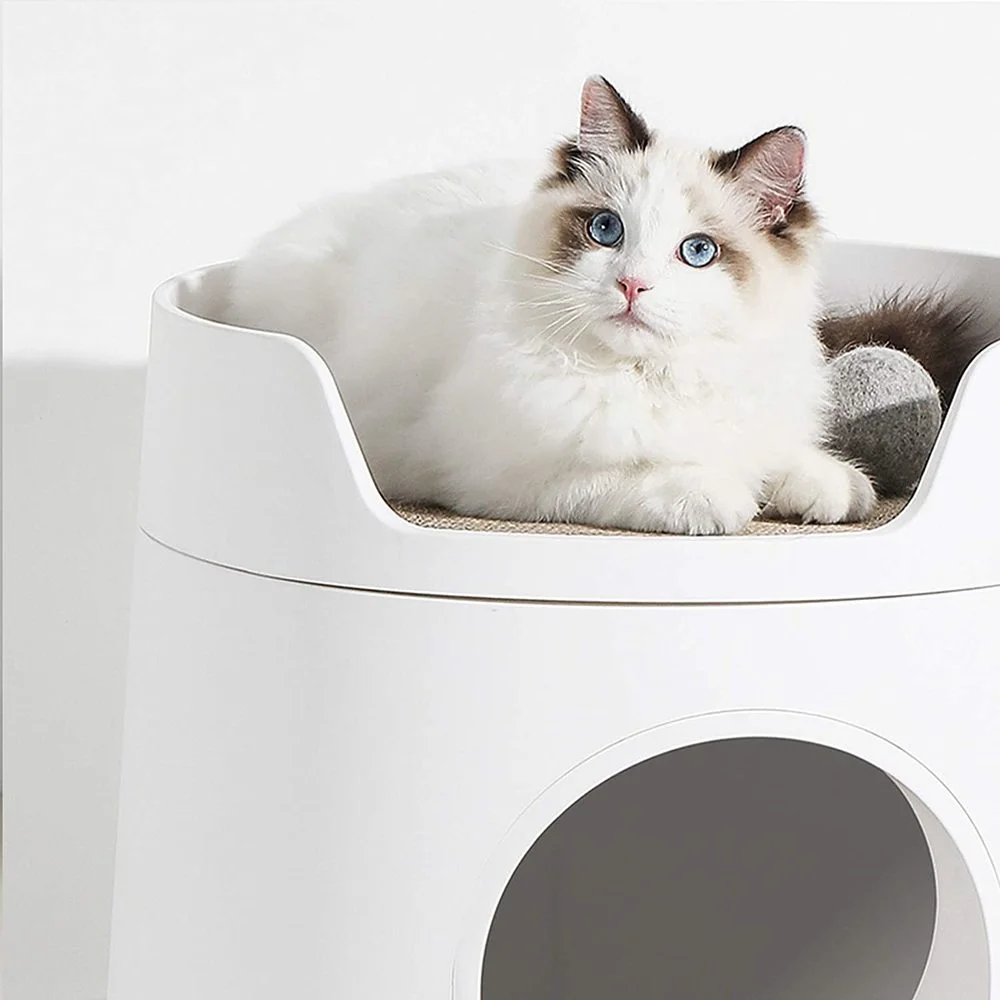 Cat House Fully Enclosed Litter Box Drawer Type Cats Toilet Deodorizing Kitten Bedpans Anti-splash for Tray | Дом и сад