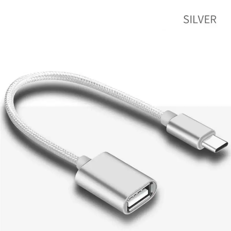 

New USB Type C Male To USB A Female OTG Data Cord Adapter Type-C OTG Adapter Cable For Sansumg Xiaomi Andriod Phone Adapters