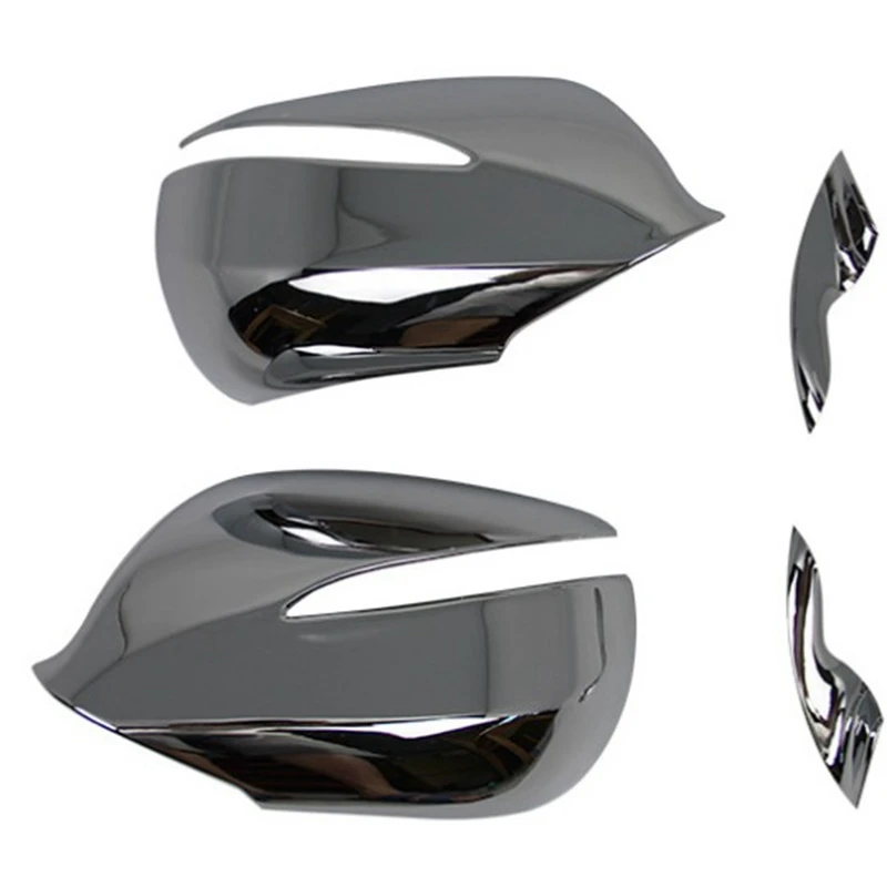 4 шт. ABS хромированное зеркало заднего вида Накладка/зеркало украшение для 2013 -2017