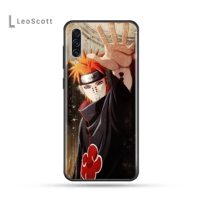 Роскошный чехол для телефона Наруто Саске японского аниме сделай сам Samsung A20 A30 30s
