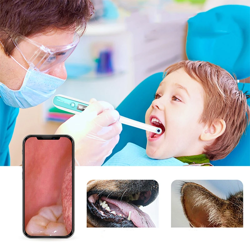 Камера для внутриоральной съемки endosкурятник с 8 разными светодиодами Hd видео Ios