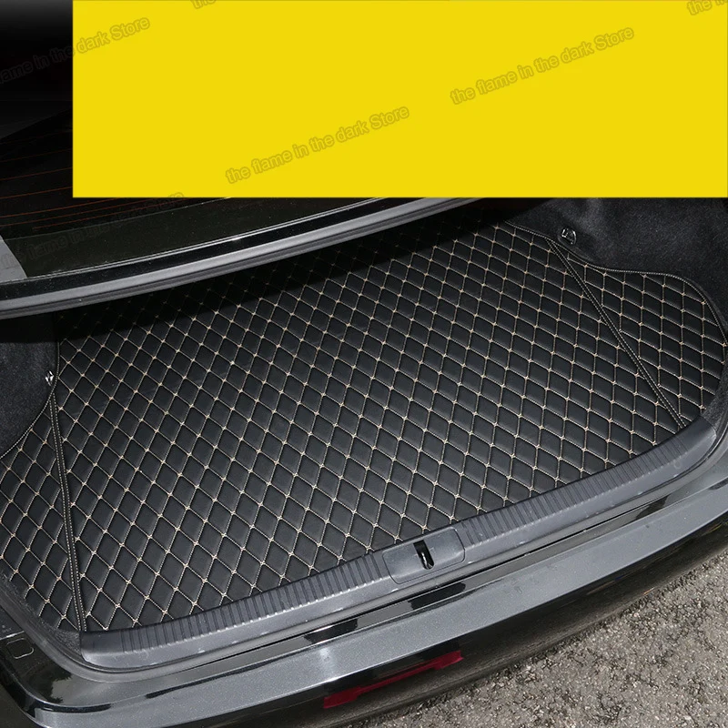 Lsrtw2017 прочный водонепроницаемый волоконный кожаный коврик для багажника