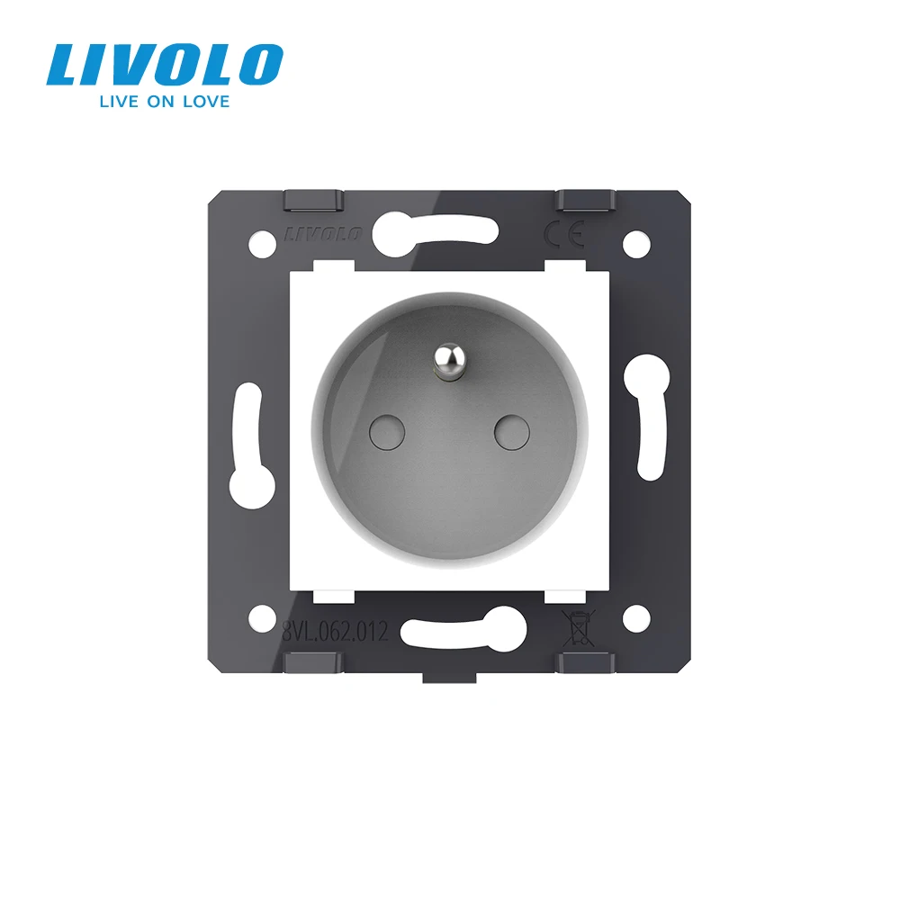 LIVOLO производитель Livolo Белые пластиковые материалы FR стандарт функциональная