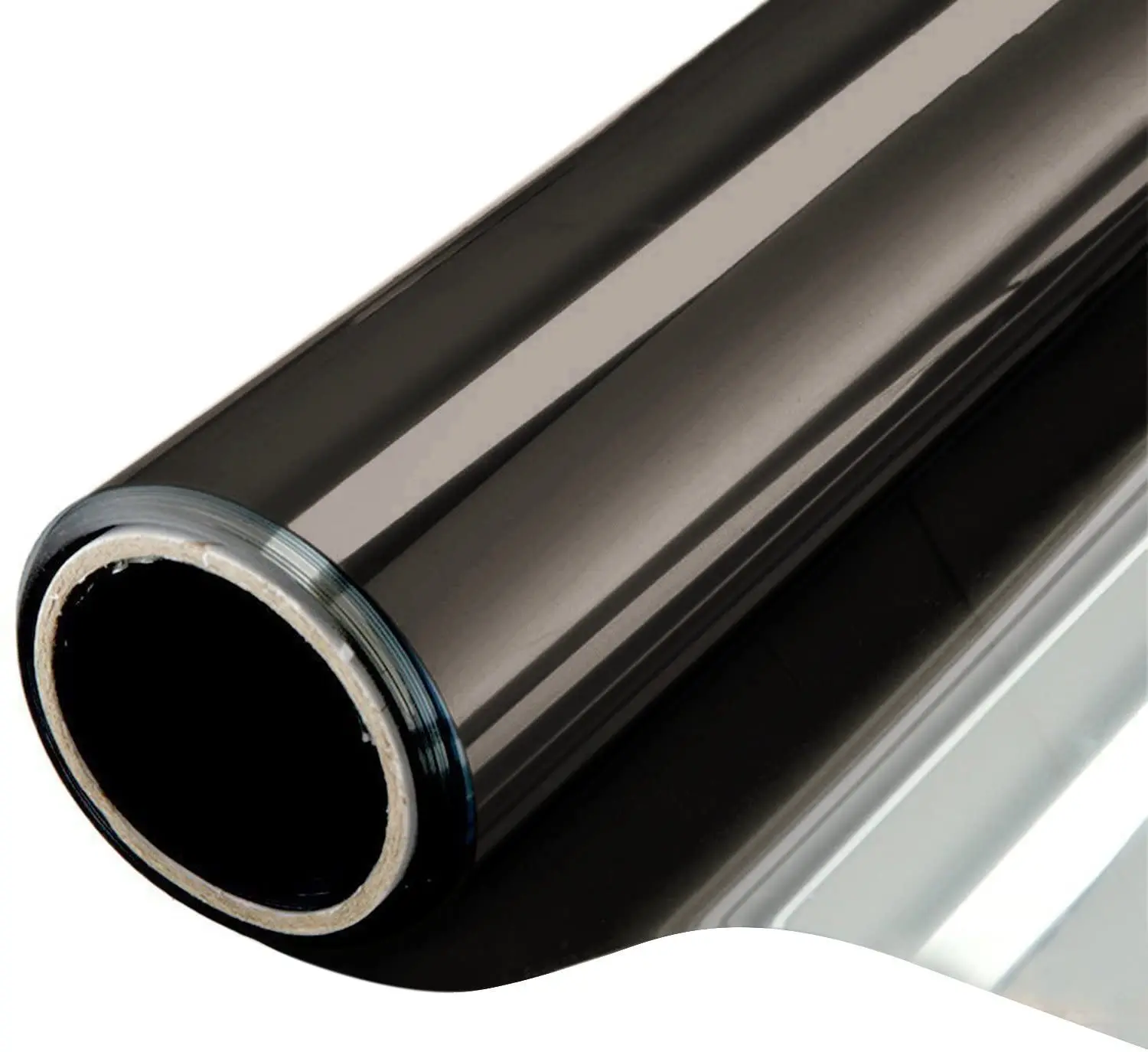 

One Way Mirror Film Daytime Privacy Static Non-Adhesive Decorative Heat Control Anti UV Window Tint for Home and Office