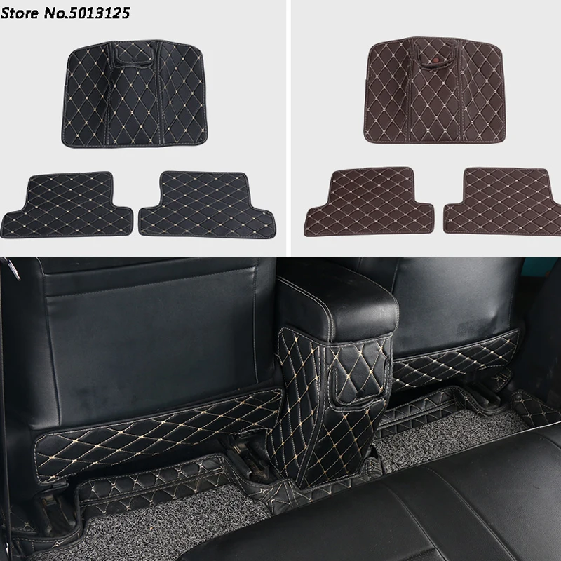 

Car Rear Seat Anti-Kick Pad Rear Seats Cover Back Armrest Protection Mat For Toyota Corolla 2015 2016 2017 2018 Car Accessories