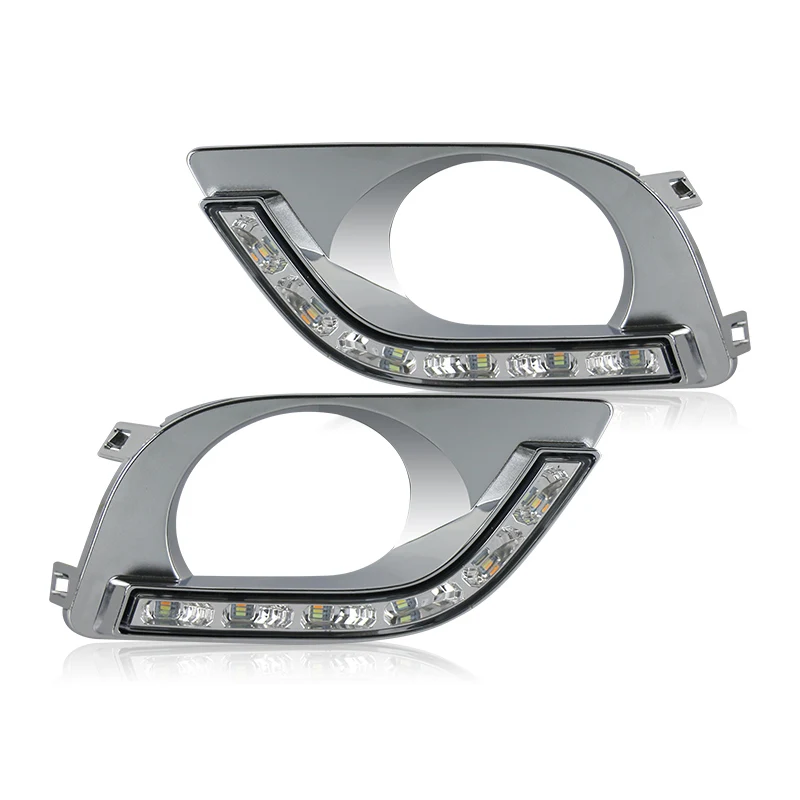 Дневные ходовые огни для Nissan Almera латио Sunny Versa 2011 2012 2013 светодиодный дневные