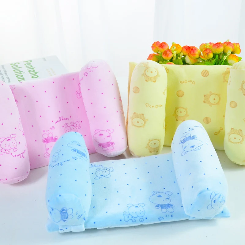 Детская кроватка безопасная детская 100% хлопок антирулон подушка для сна