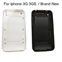 for iphone 3g 3gs housing 8gb 16gb 32gb battery door housing back cover case mobile phone white or black