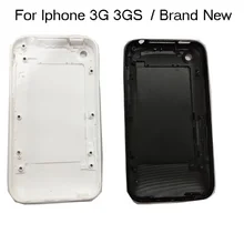 For iPhone 3G 3GS Housing 8GB 16GB 32GB Battery Door Housing Back Cover Case Mobile Phone White or Black