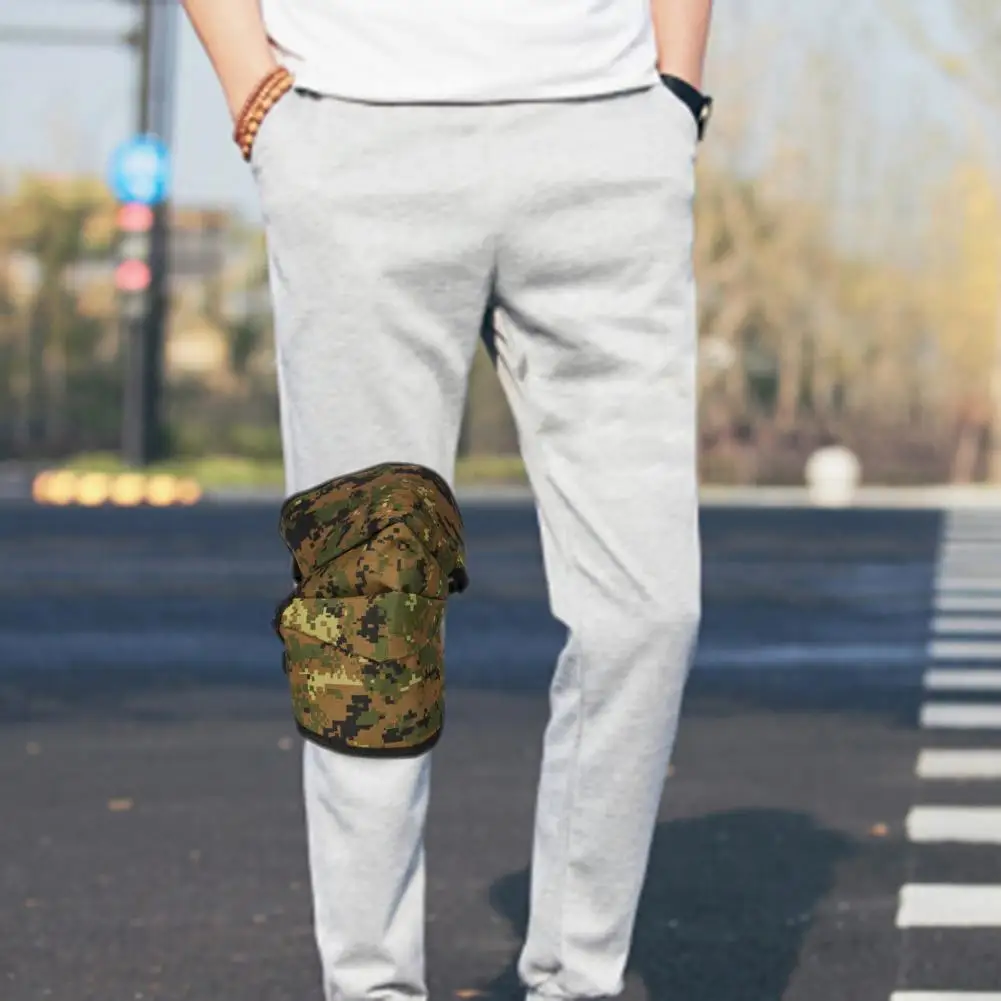 

1 пара практичных наколенников, хорошая теплоизоляция, ветрозащитные удобные зимние длинные камуфляжные наколенники для рыбалки