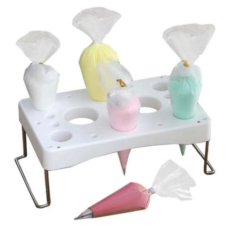 1 шт. Кондитерские мешки подставка держатель для украшения торта с 10 кондитерских
