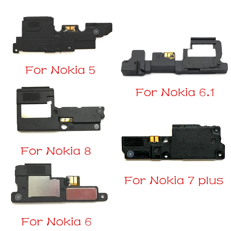 Новый Для Nokia 3 5 6 7 8 1 Plus X5 X6 громкий динамик звуковой сигнал гибкий кабель в сборе