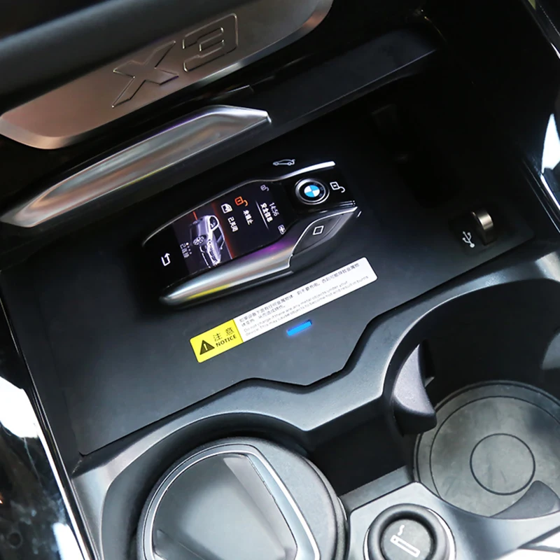 

Fit For BMW X4 F26 G 10W QI wireless charging fast mobile charger car modification accessories 2014 2015 2016 2017 2018
