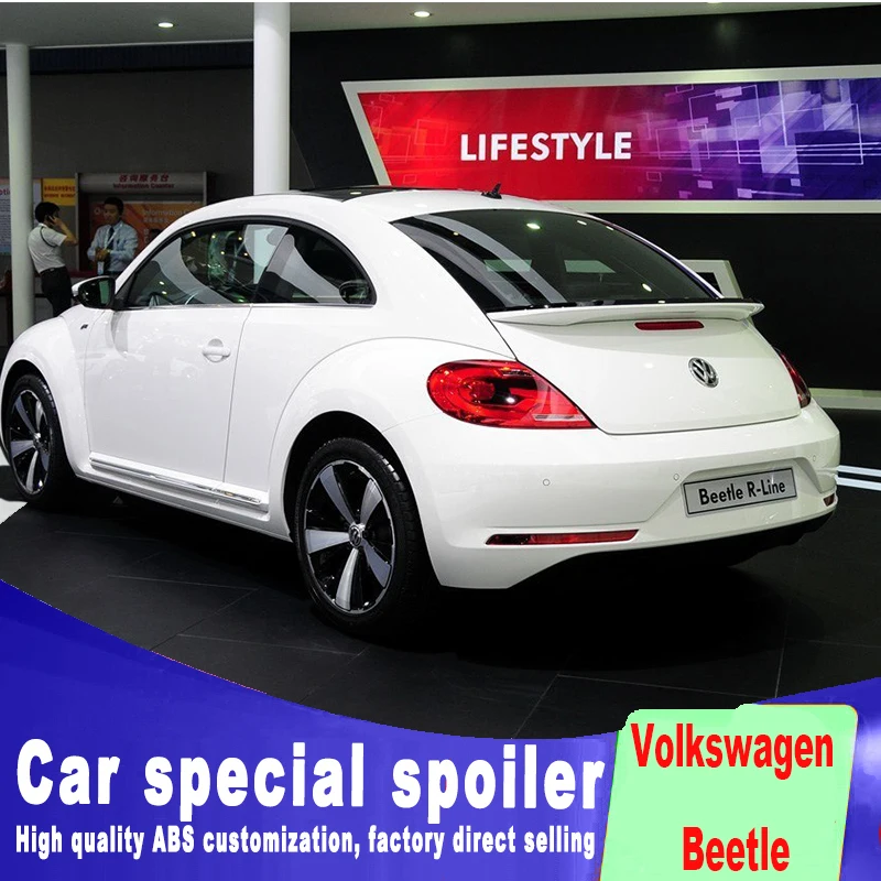 Kem Lót Hoặc Balck Trắng Màu Vẽ Thiết Kế Mới ABS Năm 2013 Đến Năm 2018 Lên Năm Sau Ô Tô Thân Cây Xẻ Tà Cánh Cho VW Volkswagen Beetle