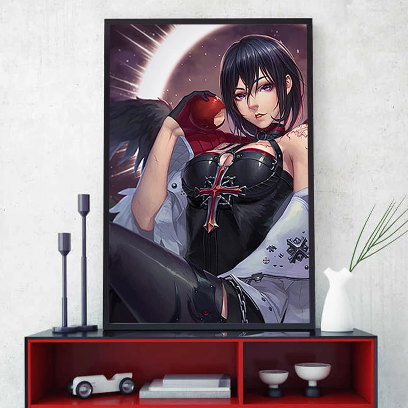 Краска по номерам художественная живопись произведение искусства персонажи