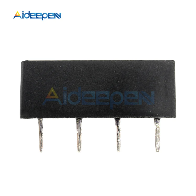 Реле-модуль язычкового переключателя 5 шт./лот SIP-1A05 DC 5V 12V 4-контактное реле для PAN