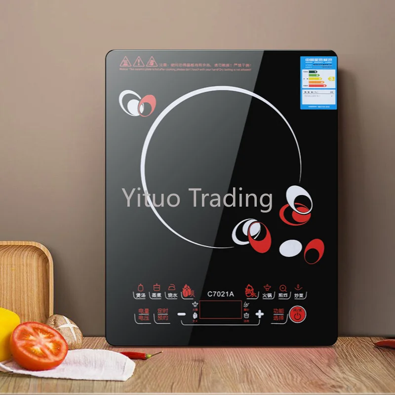2100W Smart Touch Тип бытовой одноконфорочная Индукционная Плита высокомощные