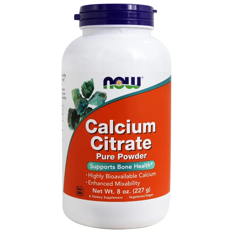 

Free shipping Calcium Citrate Supports Bone Health Highly Bioavailable Calcium Enhanced Mixavility Net Wt 8 oz (227g)