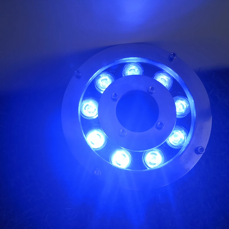 Водонепроницаемый подводный светильник для бассейна 24 вт светодиодный Ip68 18