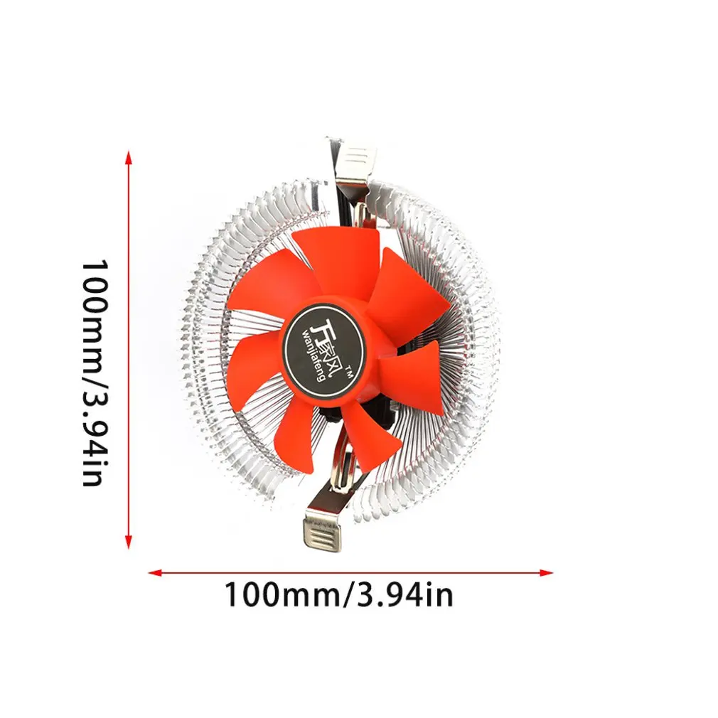 

Long Life Super Quiet CPU for PC Cooler Cooling Fan Heatsink for Intel LGA775 1155 AMD AM2 AM3 754