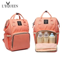 lequeen fashion mummy maternity nappy bag large capacity nappy bag travel backpack nursing bag for baby care womens fashion bag