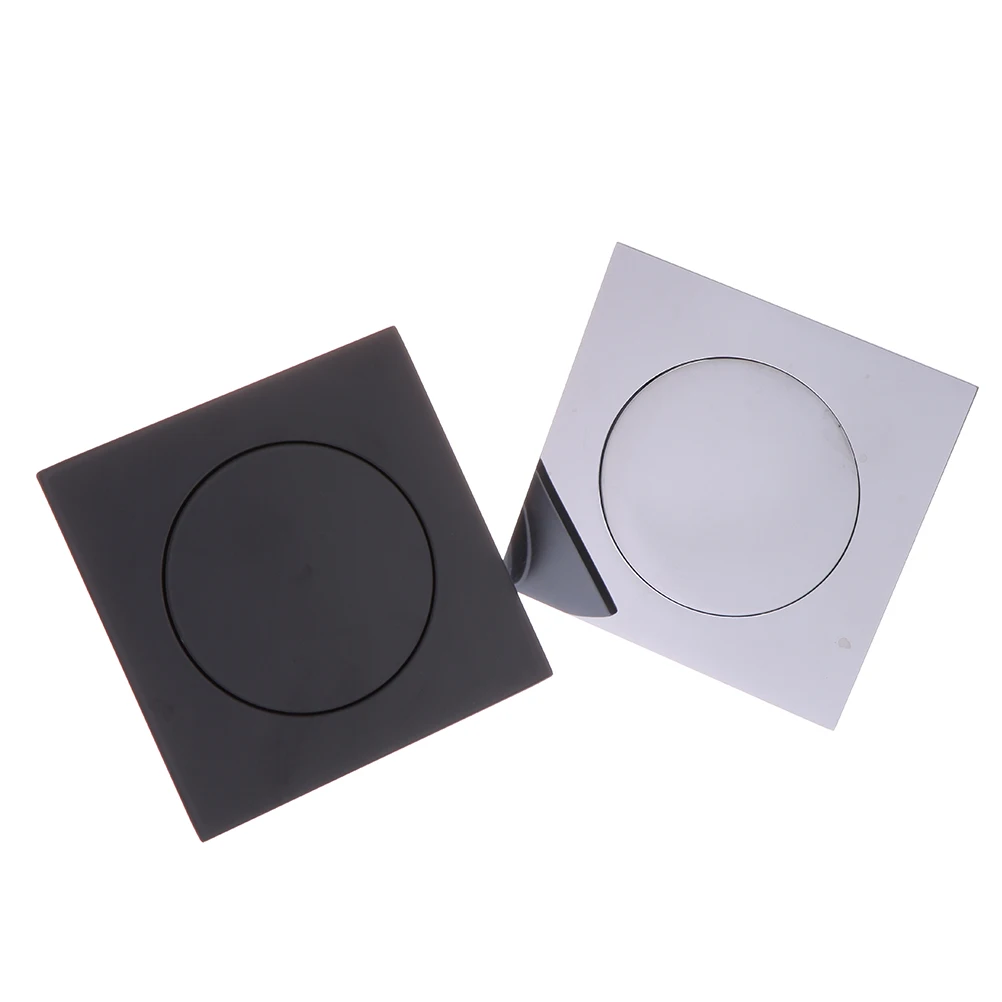 

1PCS Floor Drain Brass Square Pop Up Floor Drain-Floor Cover Shower Room Push Down Drain Plug Anti-odor Bath Shower Drain