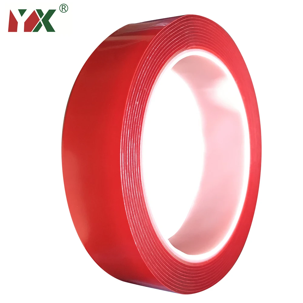 Двухсторонняя лента YX прозрачная акриловая пенопластовая многоразовая