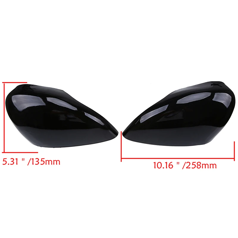 POSSBAY Car Rearview Mirror Cap Cover Trim for Ford Fiesta Sedan W/ SIGNAL LAMP 2011-2017 Side Wind Mirrors Caps Accessories | Автомобили