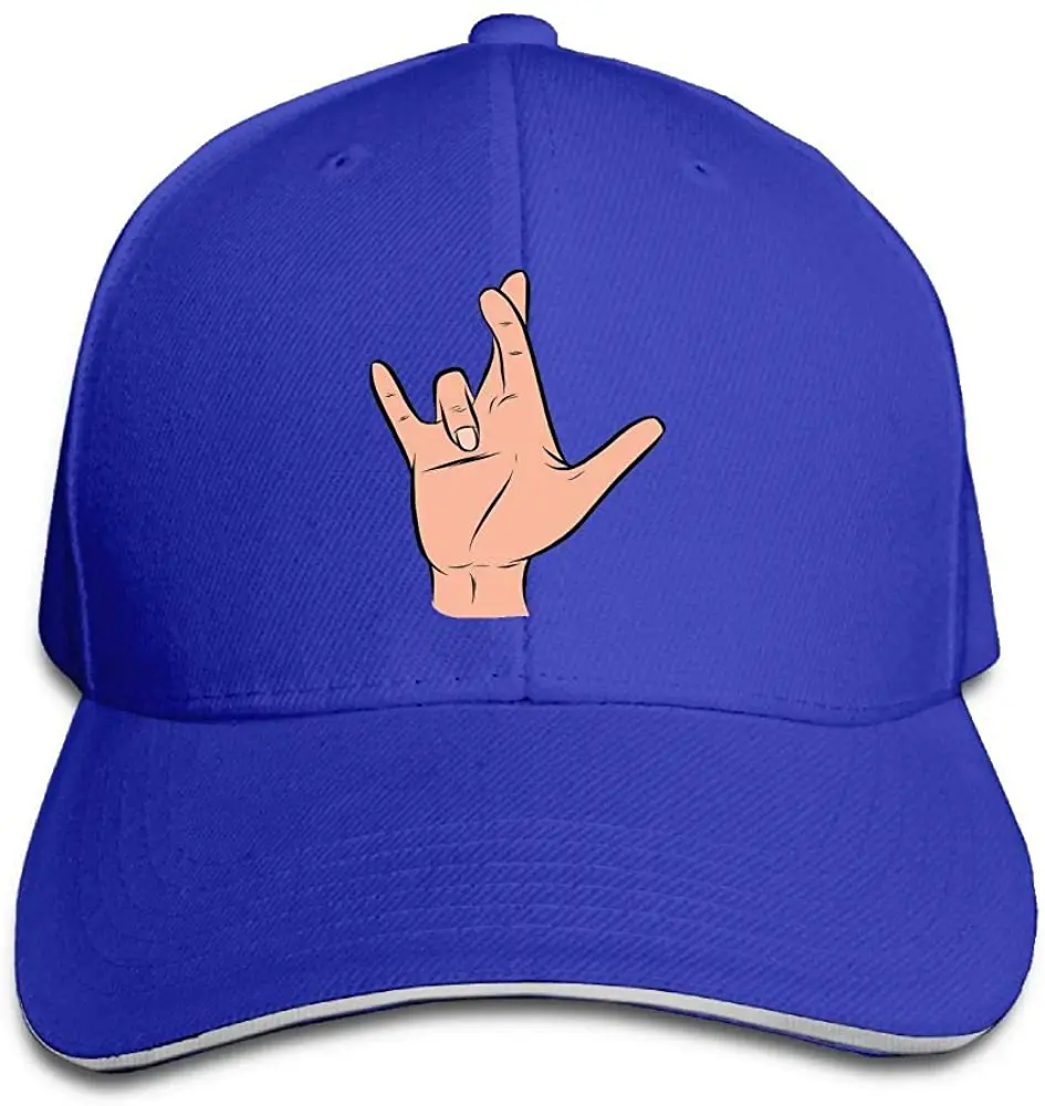 

Images of I Really Love You Sign Language Unisex Trucker Hats Dad Baseball Hats Driver Cap