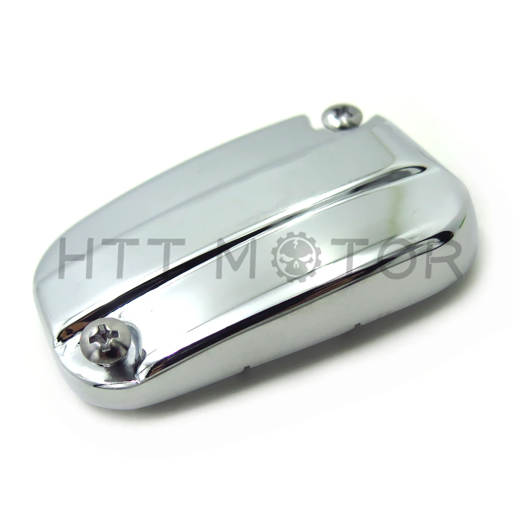 Aftermarket БЕСПЛАТНАЯ ДОСТАВКА двигатель части Chrome бачок тормозной жидкости для
