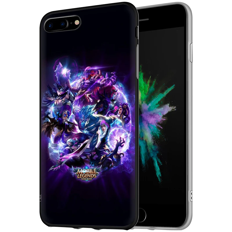 Силиконовый чехол для телефона EWAU Mobile Legends iphone 5 5s SE 2020 6 6s 7 8 plus X XR XS 11 12 Pro Max Mini |