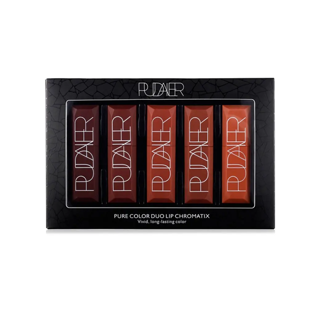 5 цветов губная помада стойкая матовая водостойкая карандаш для макияжа Мягкая