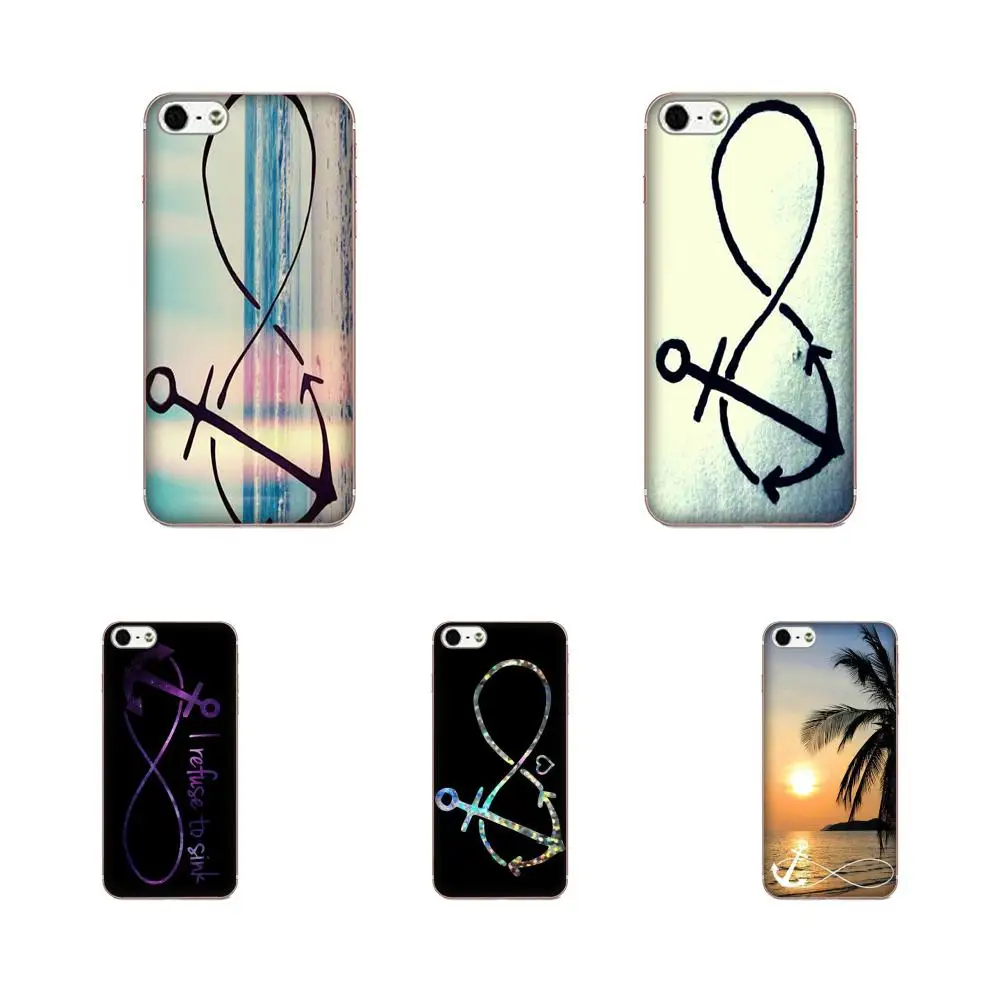 Anchor Infinity Love для Huawei Honor Mate Nova 2 6A 7A 7C 8C 8S 10 10i Y5 Y9 Lite P Smart GR5 2019 мягкие чехлы