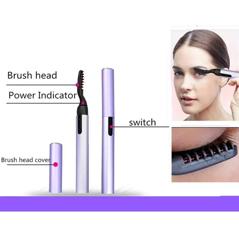 Мини-щипцы для завивки ресниц портативный Электрический инструмент подтяжки