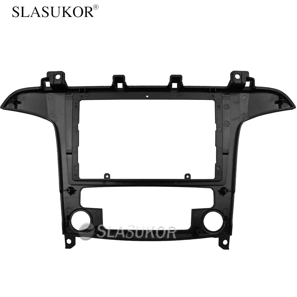 9 INCH Audio Fitting For Ford S-MAX 2006 2007 2008 - 2015 Car Radio Dashboard GPS stereo panel for mounting 2 Din CD DVD frame |