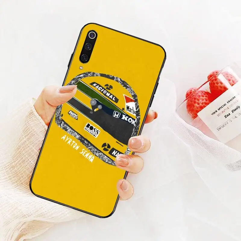 Мягкий силиконовый чехол для телефона из ТПУ PENGHUWAN Racing Ayrton Senna Xiaomi Mi10 10Pro 10 lite Mi9 9SE