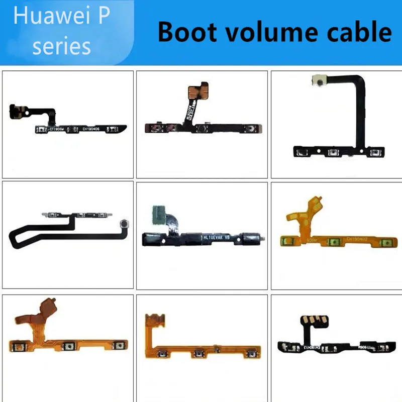 Запчасти для мобильных телефонов Huawei P8 P9 P10 P20 P30 Lite Plus Pro power/кнопка регулировки
