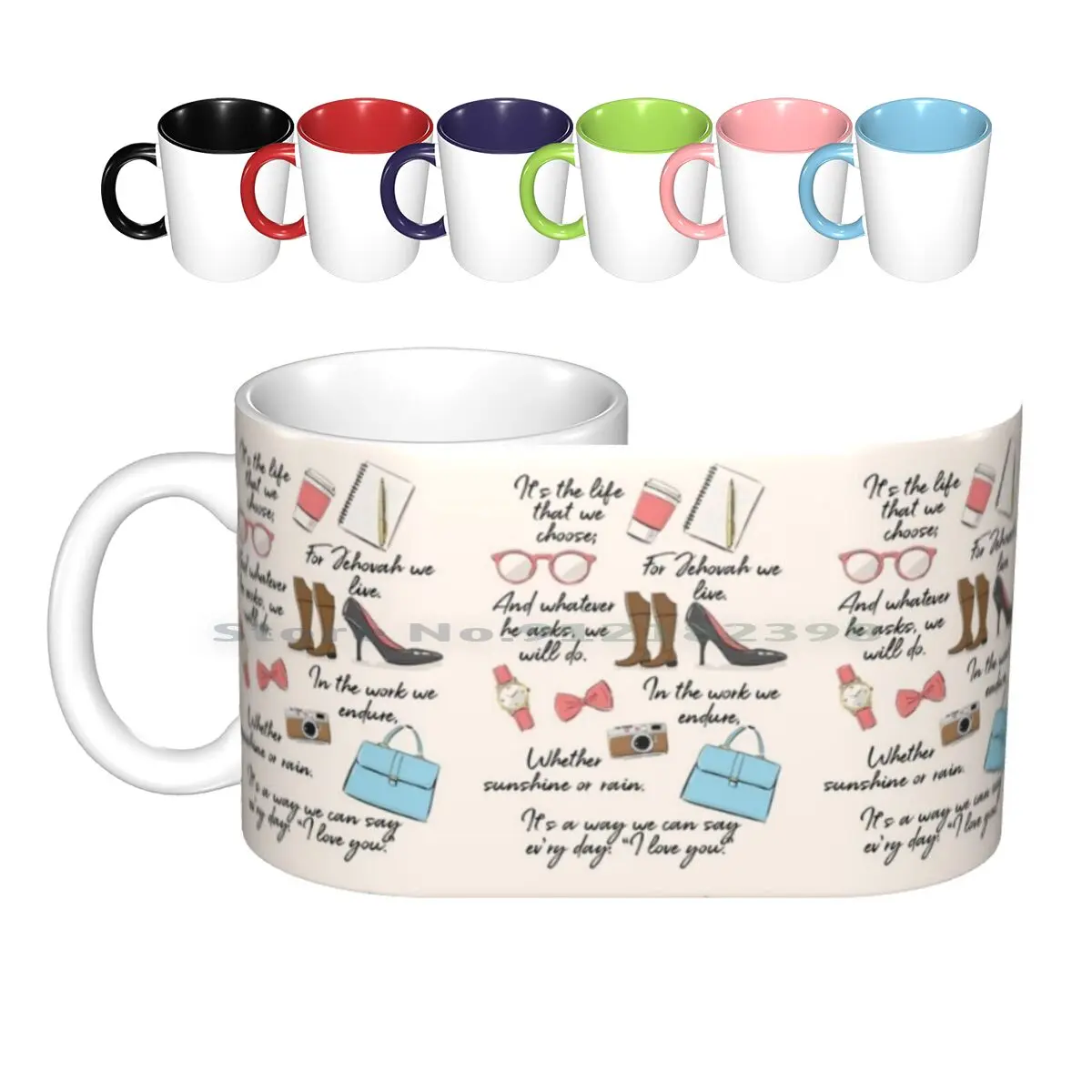 

The Life Of A Pioneer ( For Her ) Ceramic Mugs Coffee Cups Milk Tea Mug Be Courageous Jw Jw Arts And Jw Ministry Jw Souvenirs