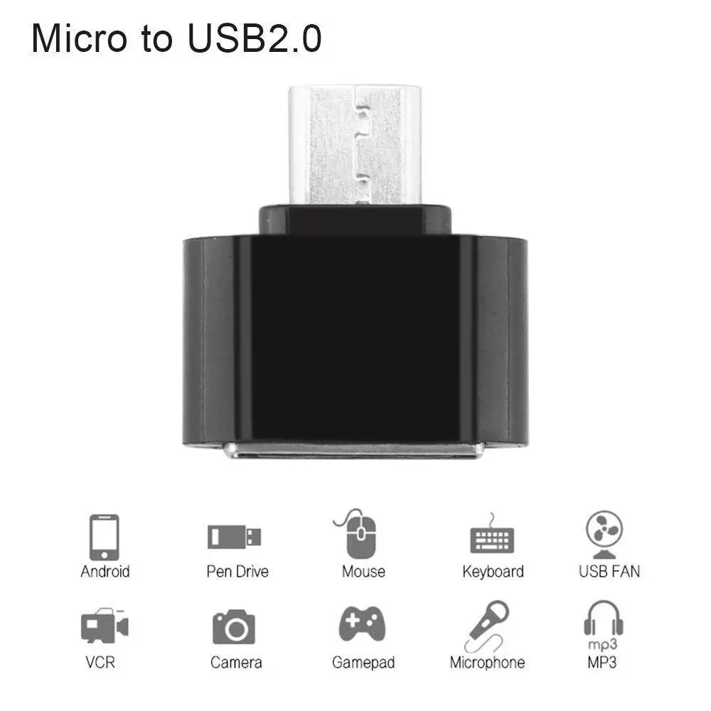 OTG Micro USB адаптер конвертер головка SD кард ридер комплект для Android телефонов