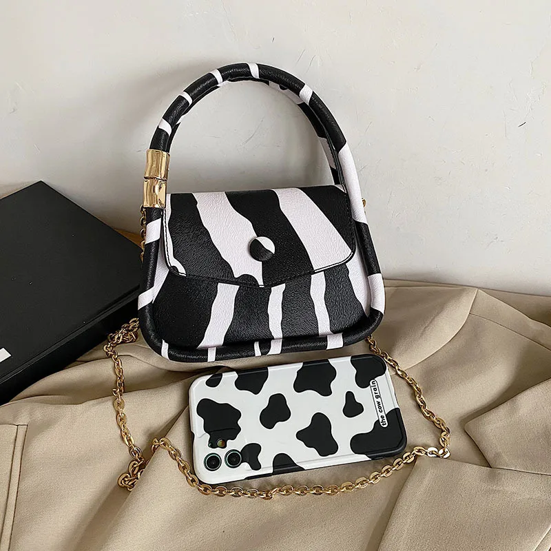 

Chain Small Bag Women's Bag 2021 Summer New Fashion Small Square Bag Shoulder Bag High Quality Crossbody Bag Handbag