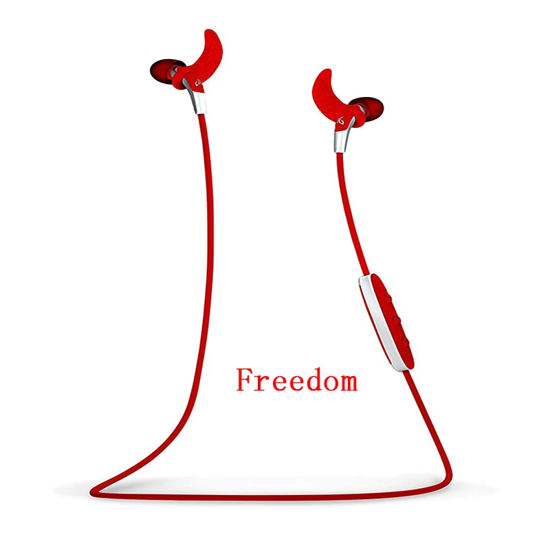 Беспроводные спортивные bluetooth-наушники с поддержкой технологии logitech Jaybird Freedom, Hi-Fi, наушники-вкладыши, Hearset, 8 часов, для Android, huawei - Цвет: Freedom-Red
